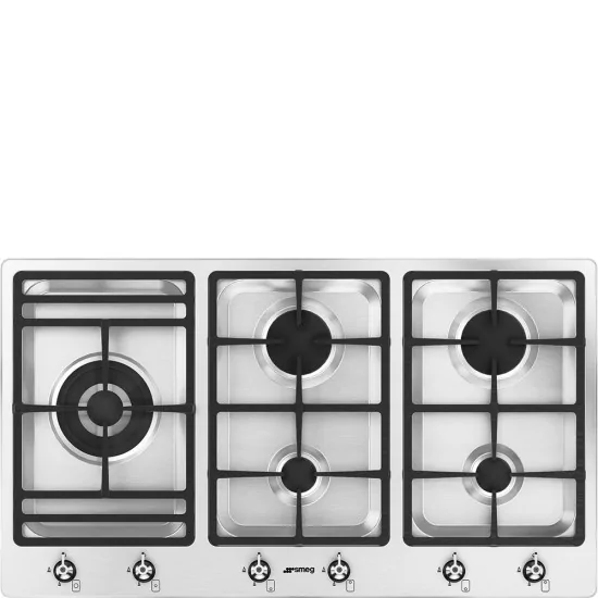 Smeg Stove PS9062 90CM不锈钢5次射击侧5kW