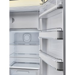 smeg FAB28LP1 50’s Retro Style Refrigerator-Freezer, Cream,