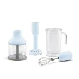 smeg HBF02PBEU Hand Blender, Pastel Blue