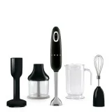 smeg HBF02BLEU Hand Blender, Black