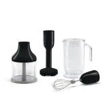 smeg HBF02BLEU Hand Blender, Black