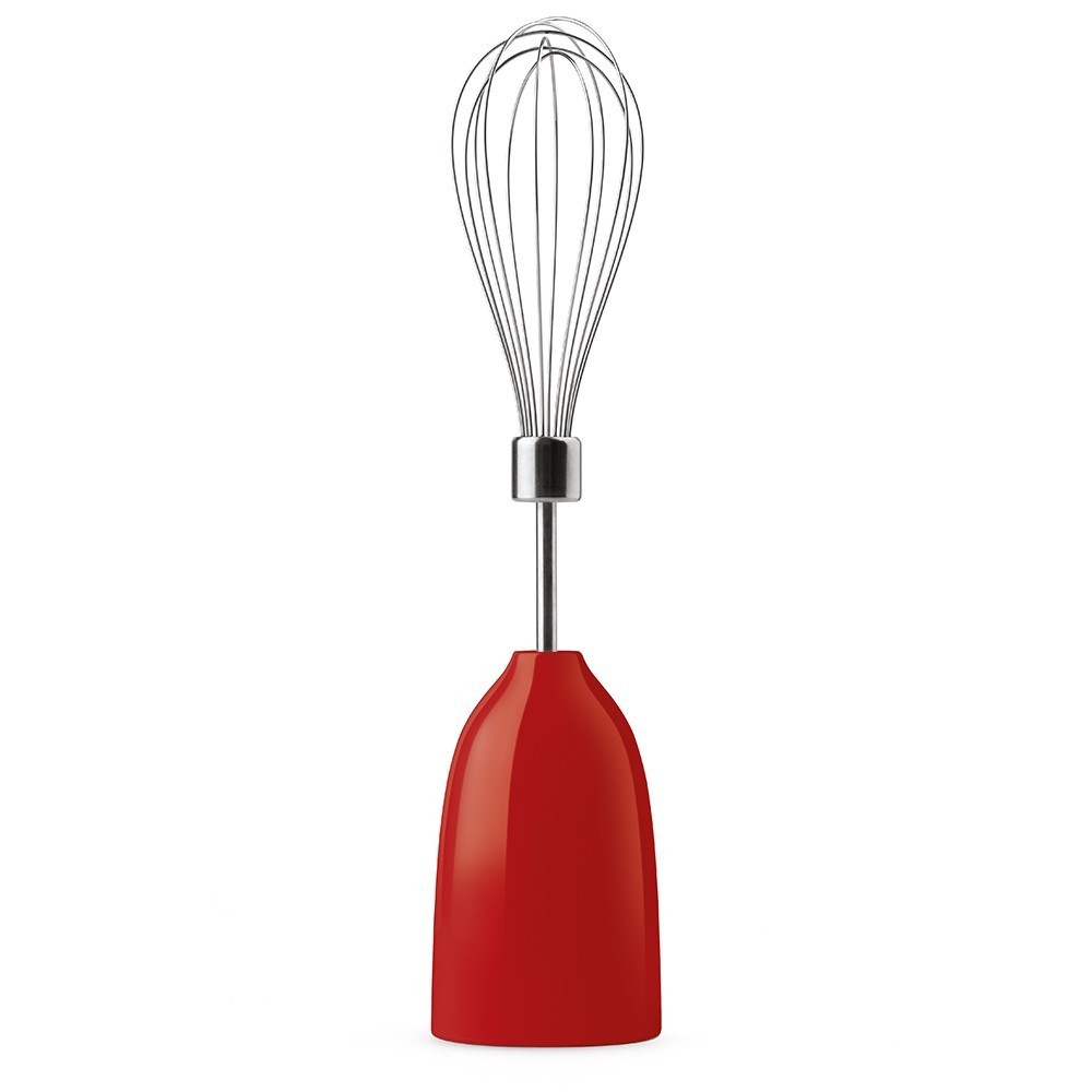 smeg HBF02RDEU Hand Blender, Red