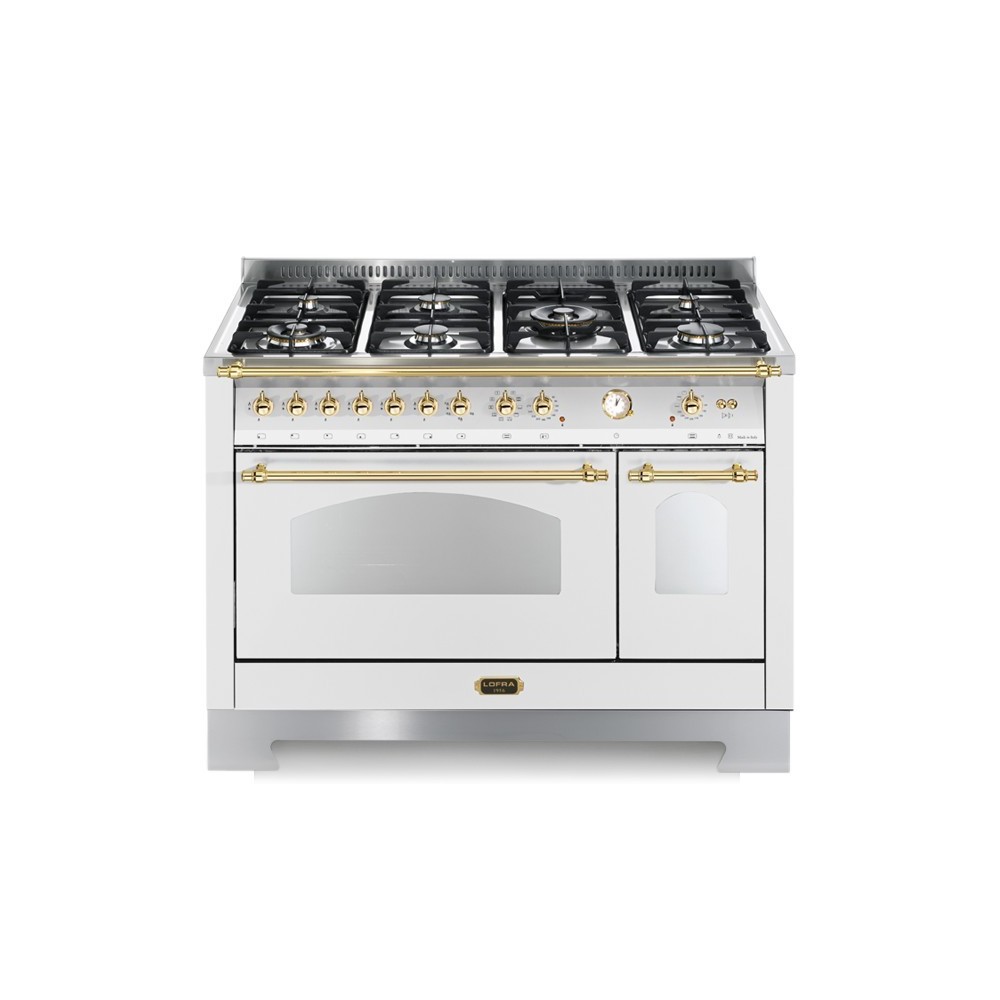 Lofra RBPD126MFT+E/2AEO Cooker 120cm Pearl White