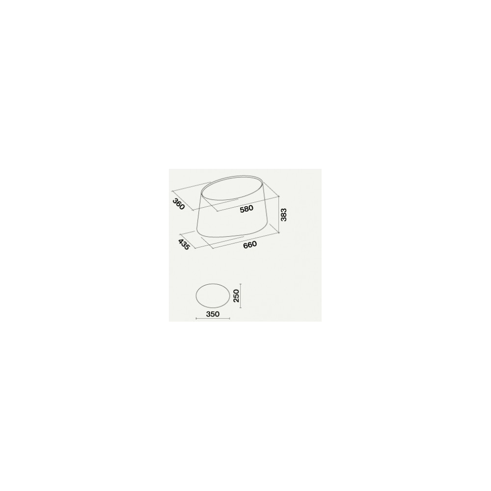 MARE E.ION E.ion System isola Nera cm 66 è una cappa aspirante a isola dal design moderno ed elegante.