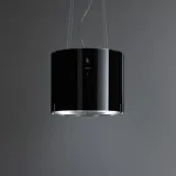 Falmec Cappa a Sospensione Eolo Finitura nero da 45cm e Potenza 450m3/h