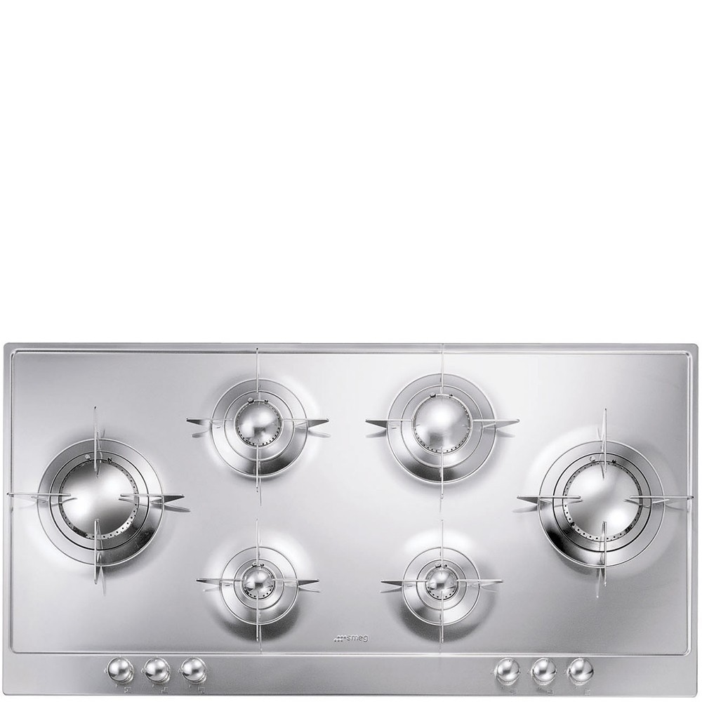 smeg p106es Hob, 101 cm, polished stainless steel