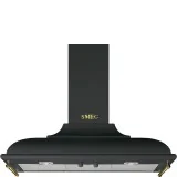 smeg kc19aoe Hotte murale, 90 cm, anthracite