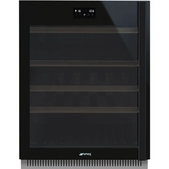 smeg CVI638LWN2 Cantina black glass, Aesthetics Dolce Stil Novo