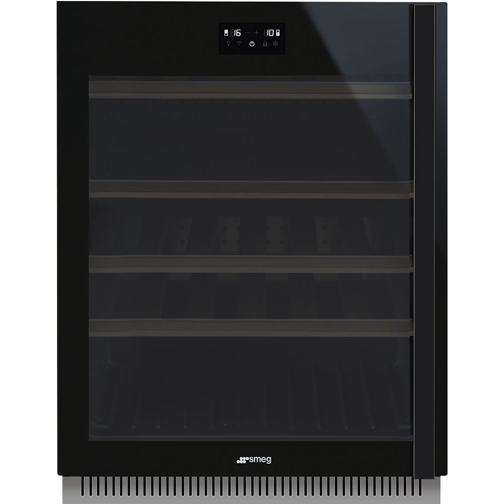 smeg CVI638LWN2 Cantina verre noir, Esthétique Dolce Stil Novo