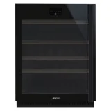 smeg CVI638LWN2 Cantina verre noir, Esthétique Dolce Stil Novo