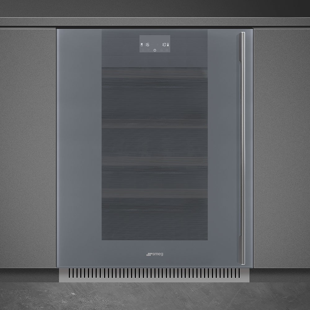 Cantina vini, Linea, Incasso, Posizione cerniera: Sinistra, Silver, 38, G