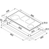 Franke FHFS SY 864 2I 1FLEX ST BK