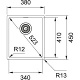 Franke 方框BXX 110-34/BXX 210-34