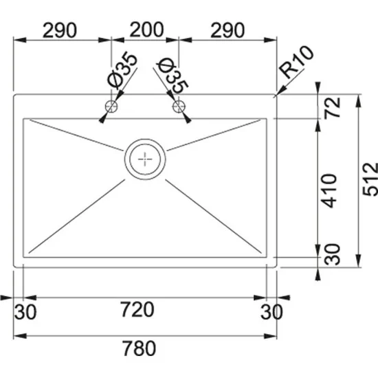 210-78 TL Inox satin