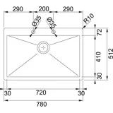 210-78 TL Inox satin