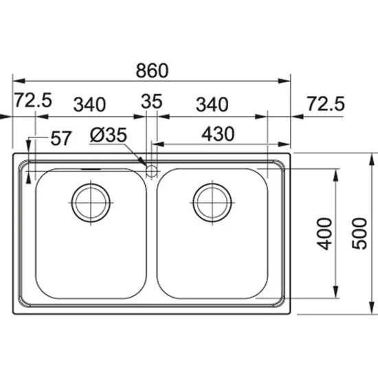 弗兰卡 Smart SRX 620-86 缎面不锈钢