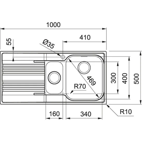 弗兰卡 Smart SRX 651 缎面不锈钢
