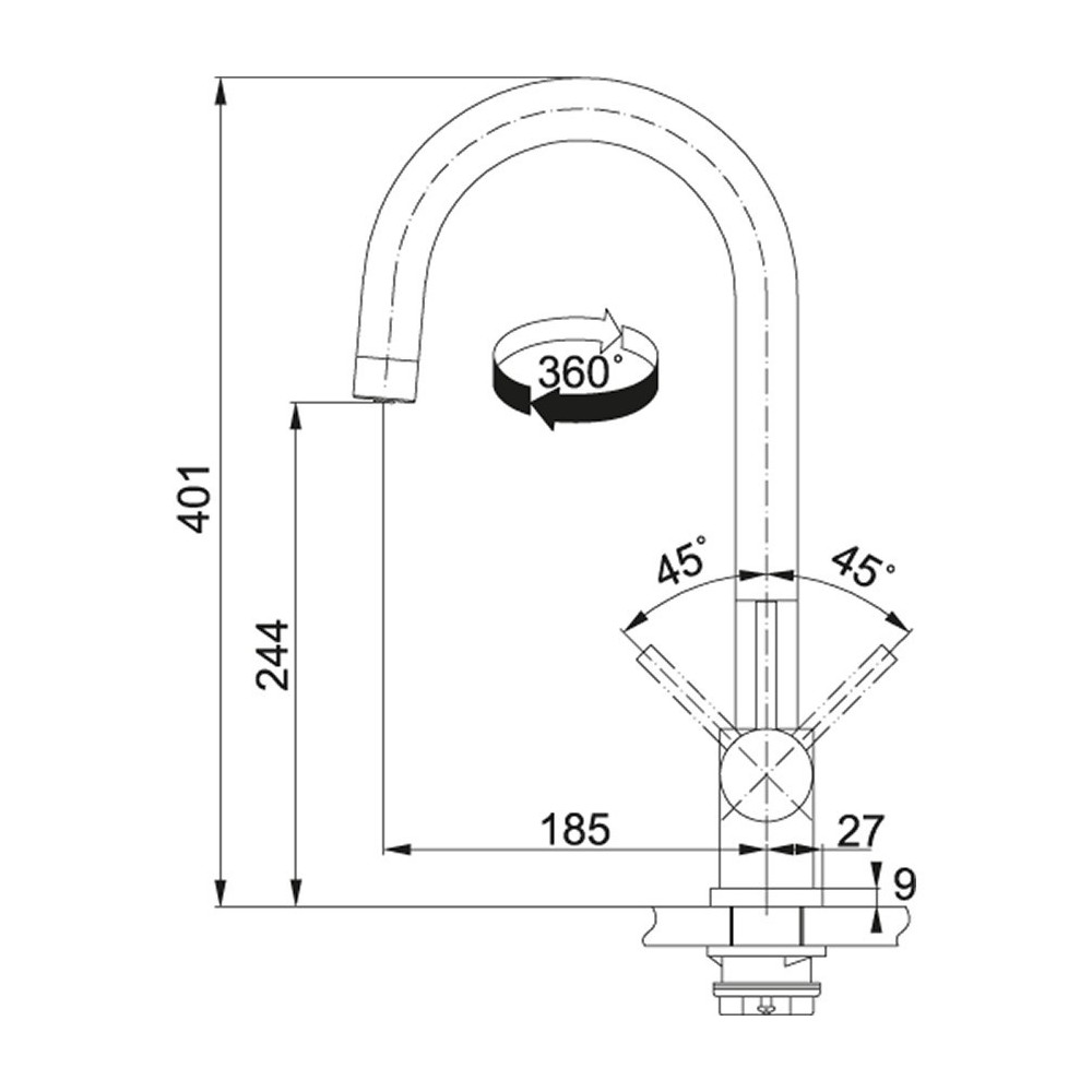 franke miscelatore 120.0179.979