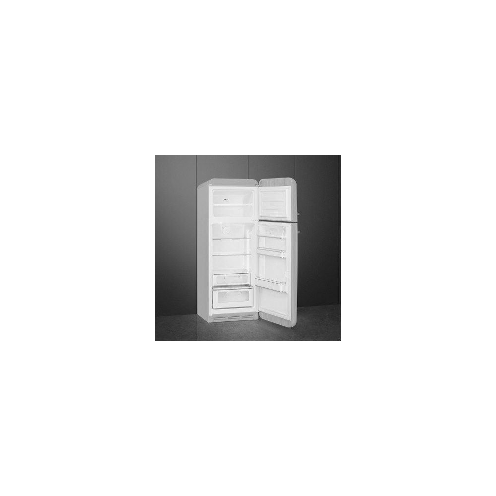 smeg FAB30RSV3 Fridge two doors 50's, metallic grey,