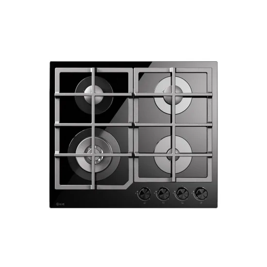 ilve HCG60CK Gas hob in tempered glass