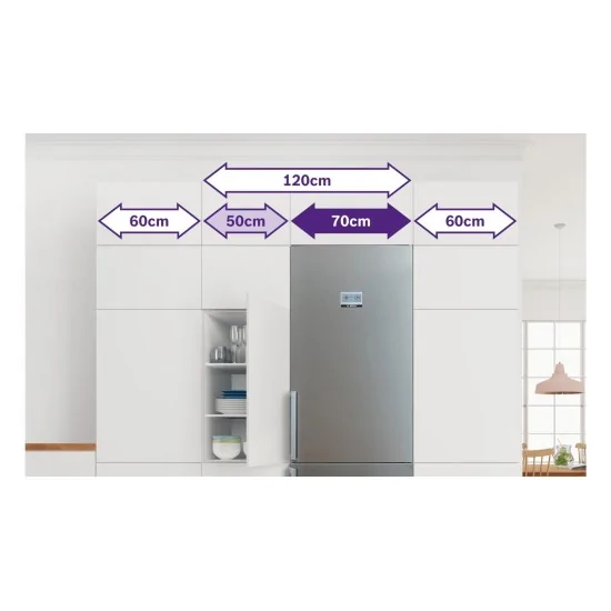 bosch KGN49XIEA Frigorifero combinato