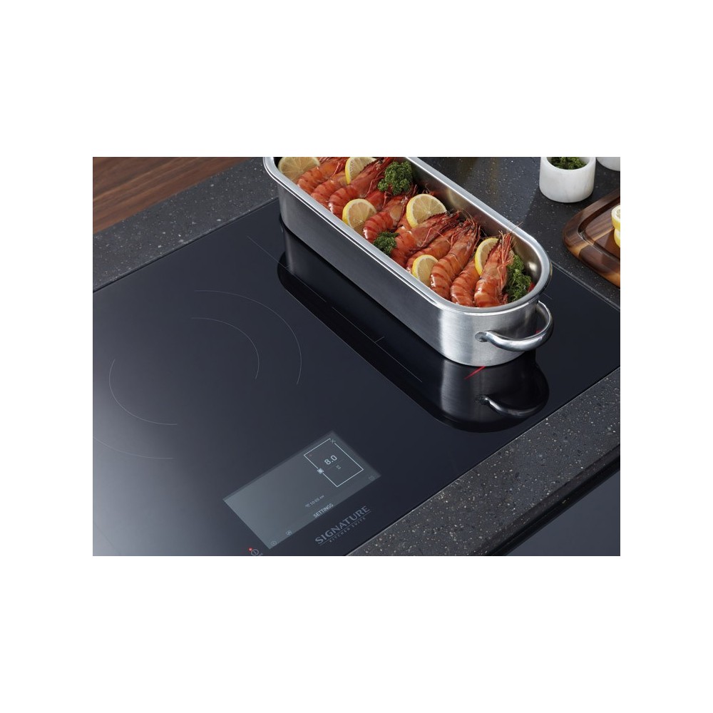 FLEX 90 CM receso semi-wire es alambre Top Antracita acabado Glassware 7" TFT LCD pantalla SmartThinQ Wi-Fi