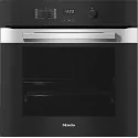 Einbau-Backofen Miele H 2457 BP Active – 76 Liter, Energieklasse A+, Pyrolyse, 8 Funktionen, Schwarz Obsidian