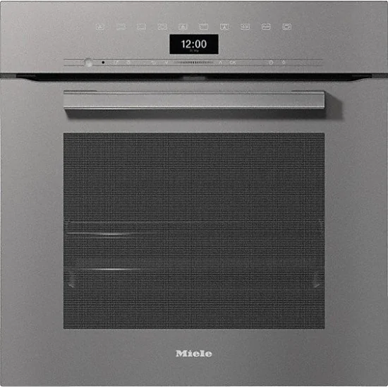 Miele Dampfbackofen Einbau H 7460 B VitroLine GRGR, 76 Liter, Perlbeige, mit PerfectClean