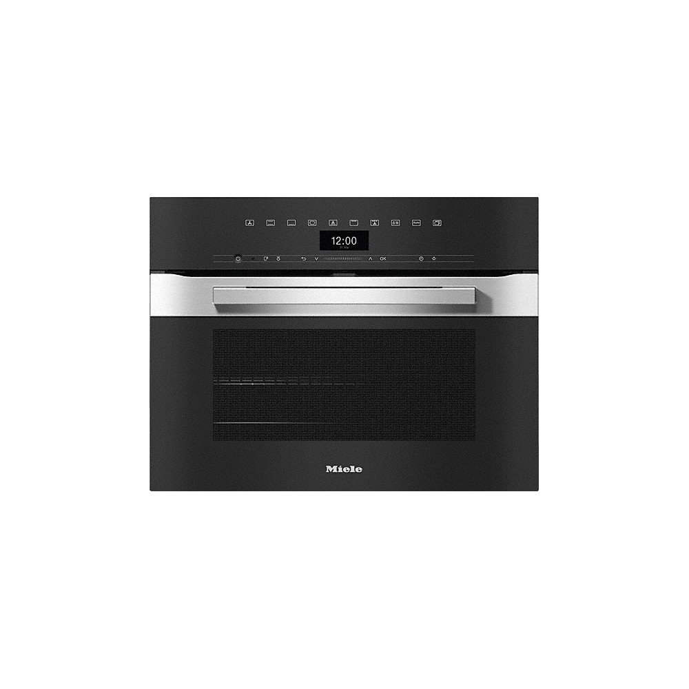 Miele H 7440 B PureLine Kompaktbackofen mit Dampfgarer