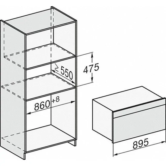 Four Miele H 7890 BP PureLine - Largeur 90 cm Cuisson Vapeur Pyrolyse