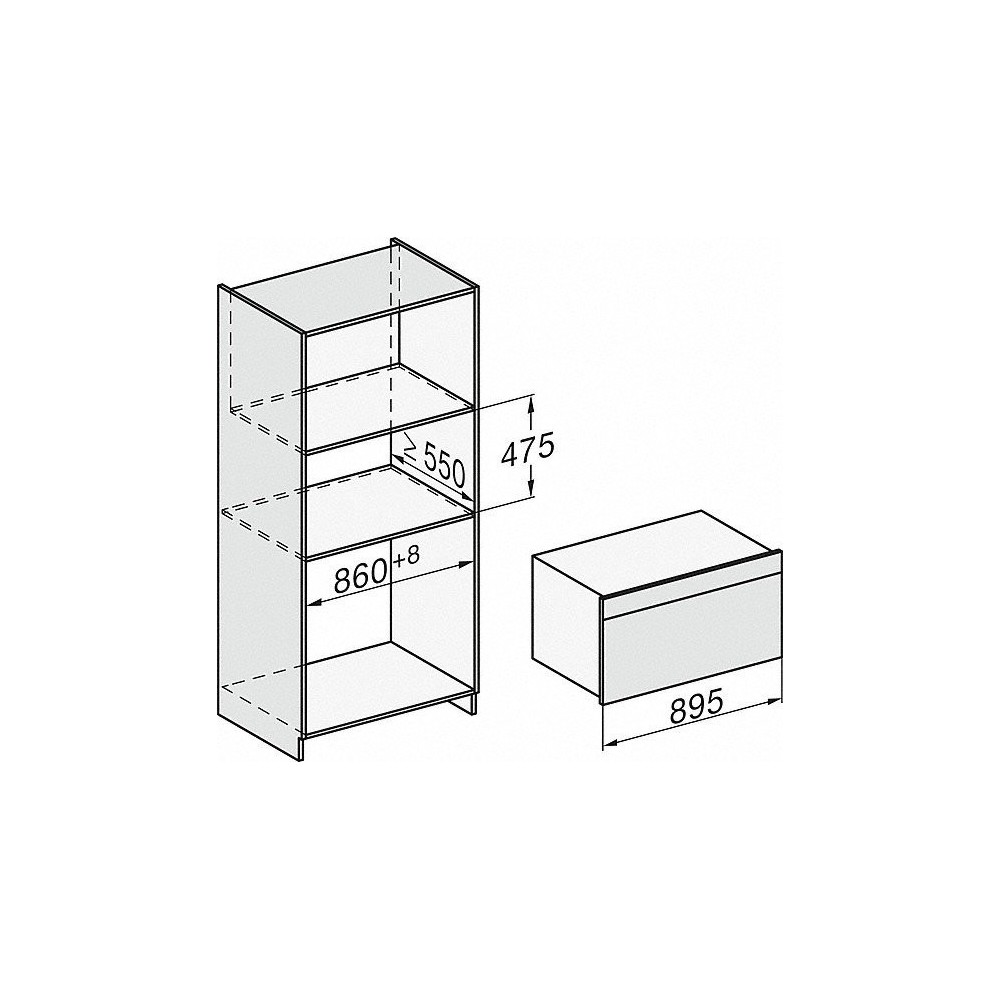 Four Miele H 7890 BP PureLine - Largeur 90 cm Cuisson Vapeur Pyrolyse