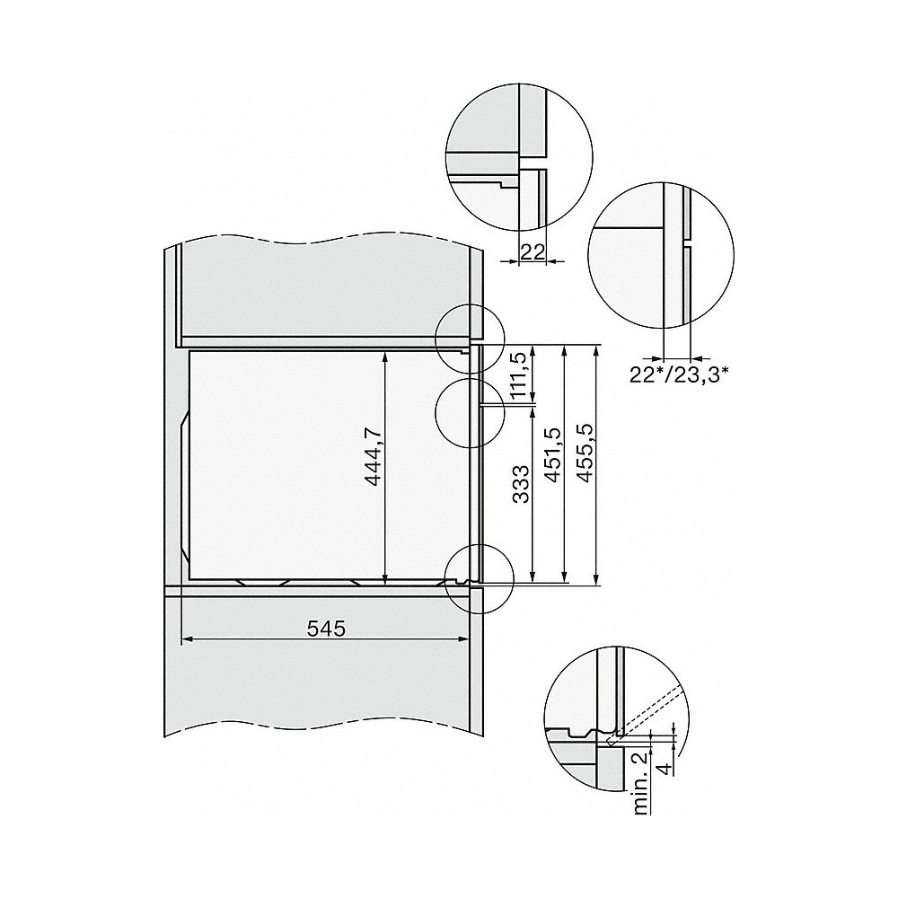 Forno Microonde Miele H 7240 BM PureLine - Design Trasversale