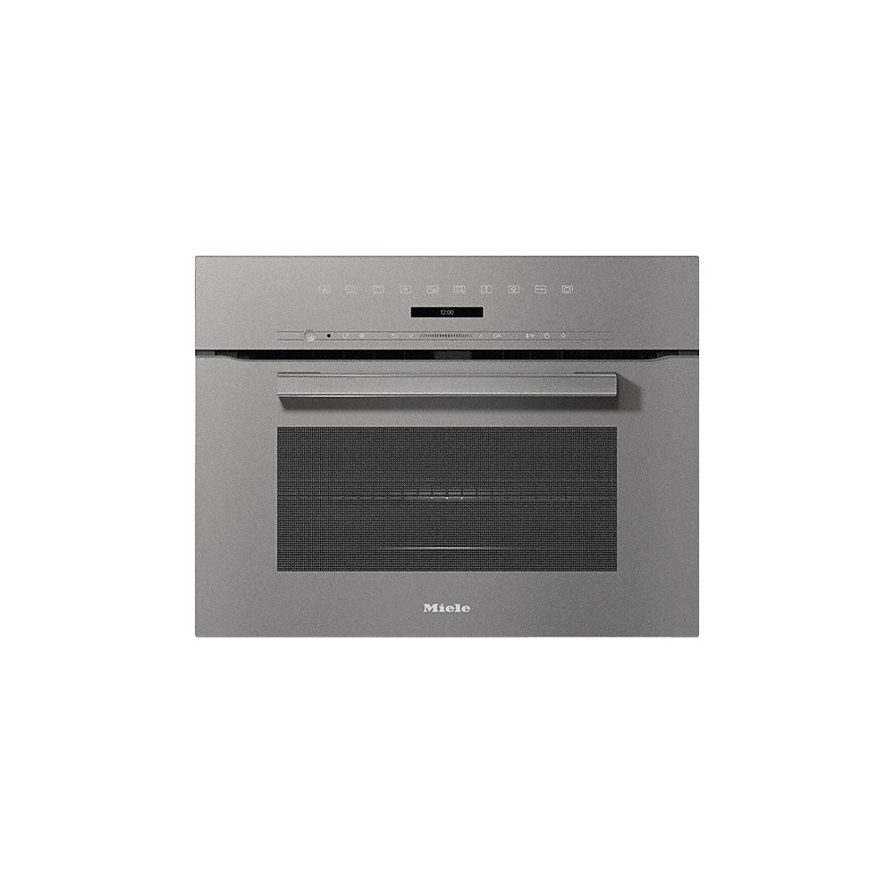 Miele H 7240 BM Built-In Combination Microwave Oven | VitroLine Grey