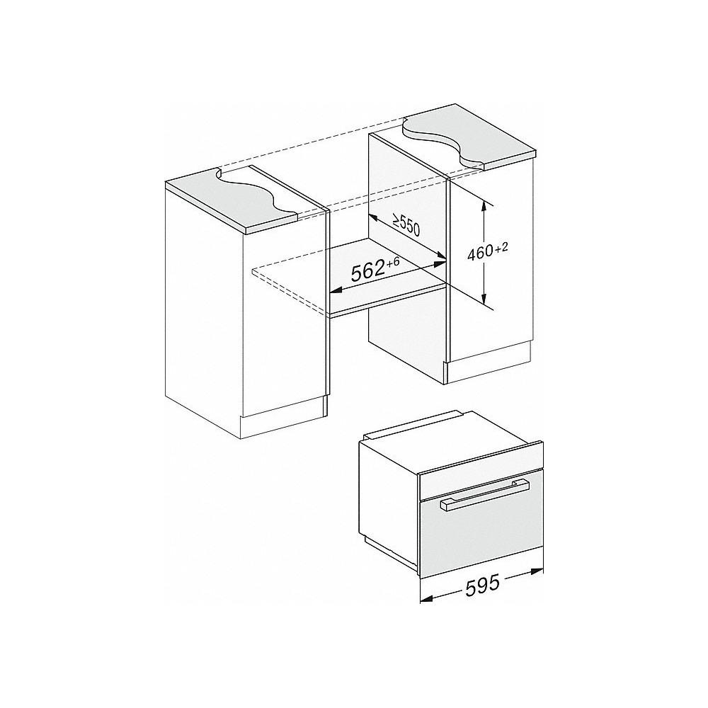 Встраиваемая микроволновая печь Miele M 7240 TC PureLine - 900Вт