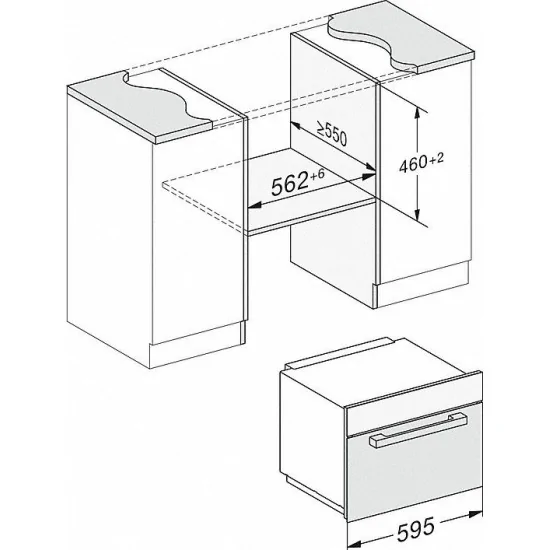 Four à Micro-ondes Intégrable Miele M 7244 TC PureLine avec Gril