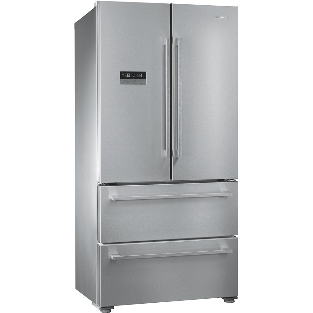 SMEG FQ55FXDE Kühlschrank 4 Edelstahltüren sehen keine Frostklasse E