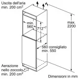 neff GI1113DE0 Hinges planos Freezer