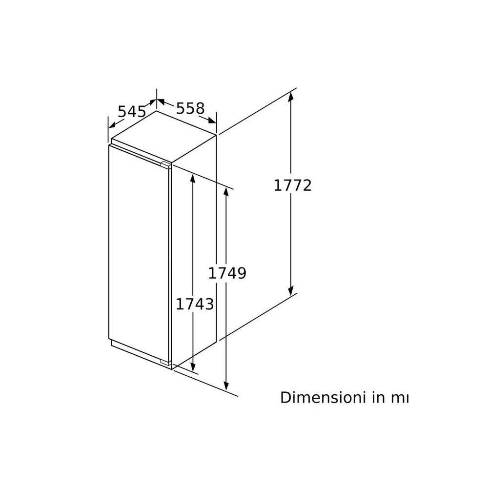 neff KI1813FE0 Refrigerador 
