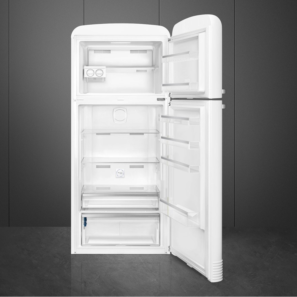 smeg FAB50RWH5 50’s Style Refrigerator-freezer White, 
