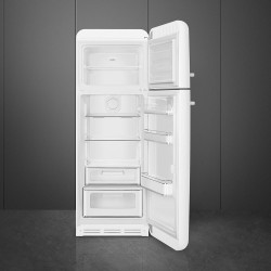 smeg FAB30RWH5 Double door Refrigerator-Freezer, White, 