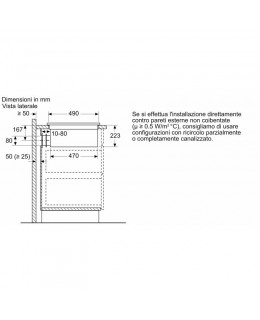 Plaque induction avec hotte intégrée - Linaro Powerforce 80 cm