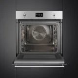 Smeg SO6302M2X Встраиваемая духовка из нержавеющей стали, 60 см, комбинированная микроволновая печь