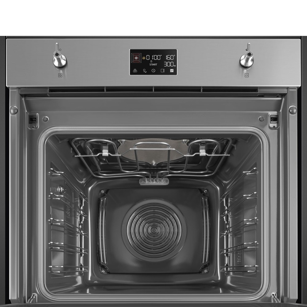 Smeg SO6302M2X Встраиваемая духовка из нержавеющей стали, 60 см, комбинированная микроволновая печь