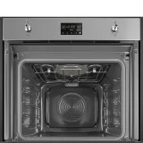 Smeg SO6302M2X Встраиваемая духовка из нержавеющей стали, 60 см, комбинированная микроволновая печь