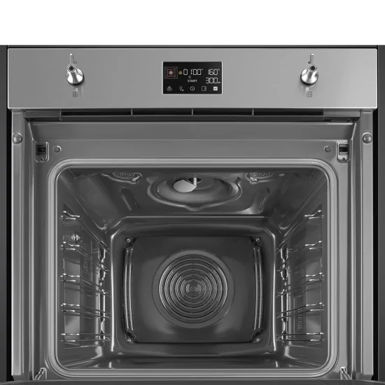 Smeg SO6302M2X Встраиваемая духовка из нержавеющей стали, 60 см, комбинированная микроволновая печь