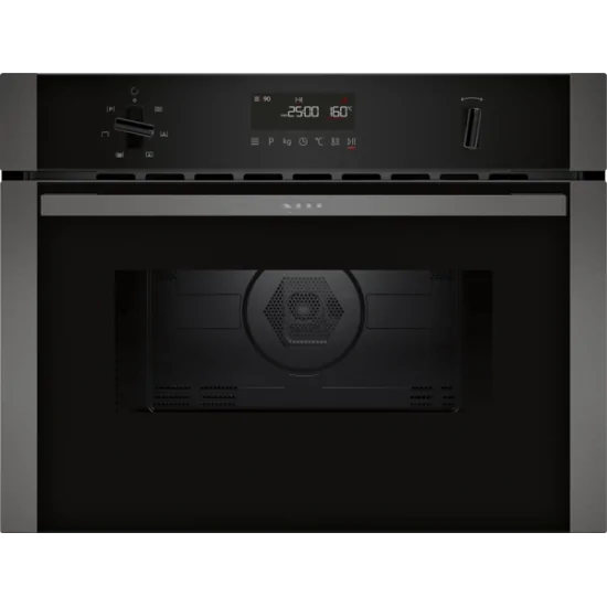 Neff Combi Microwave Oven 45 cm in Graphite Grey.