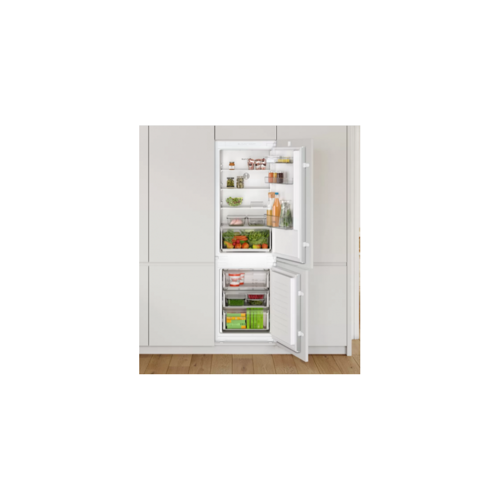 bosch KIN865SE0 Frigo-congelatore combinato da incasso 177.2 x 54.1 cm cerniera a traino