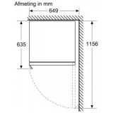 Siemens KU21WAHG0 Wein Untertisch-Weinkeller 44 Flaschen zwei getrennte Temperaturzonen