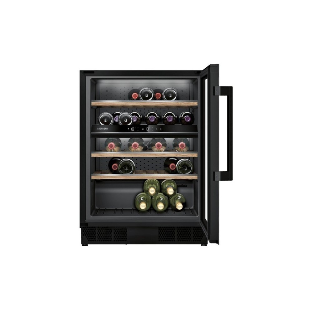 Siemens KU21WAHG0 Wine Undercounter wine cellar 44 bottles two separate temperature zones