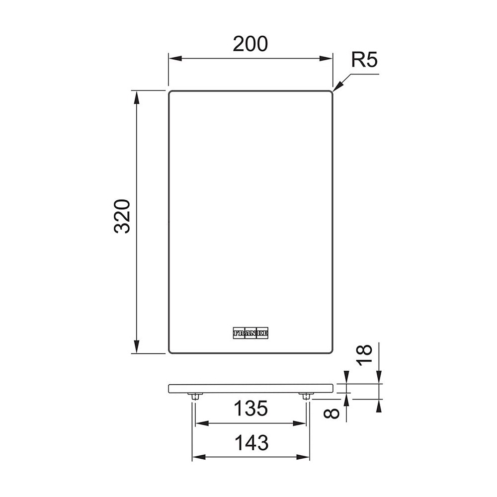 Franke ALL-IN Accessory Set 3 112.0655.483